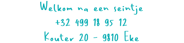 Welkom na een seintje